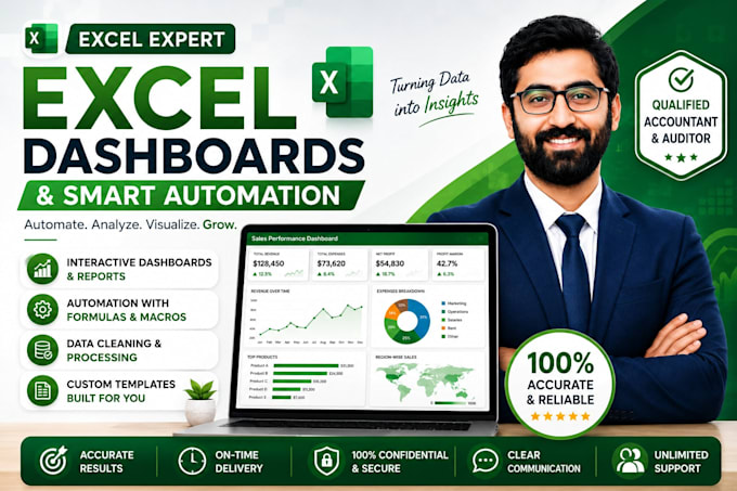 build custom excel templates and spreadsheet automation