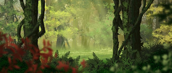 Creating Characters Background Make character designs and background for you by Froura | Fiverr