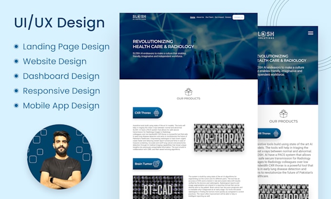 Do ui ux design for your mobile app, website and dashboard by Zeeshan ...