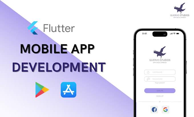 Create your app using flutter by Quervostudios | Fiverr