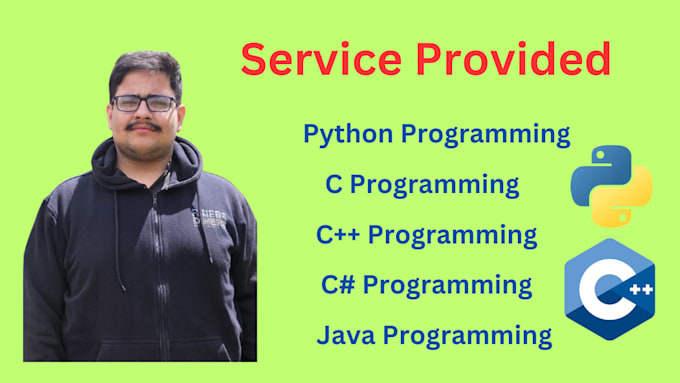 Code in python, cpp, c sharp for you by Umar_shahbaz237 | Fiverr