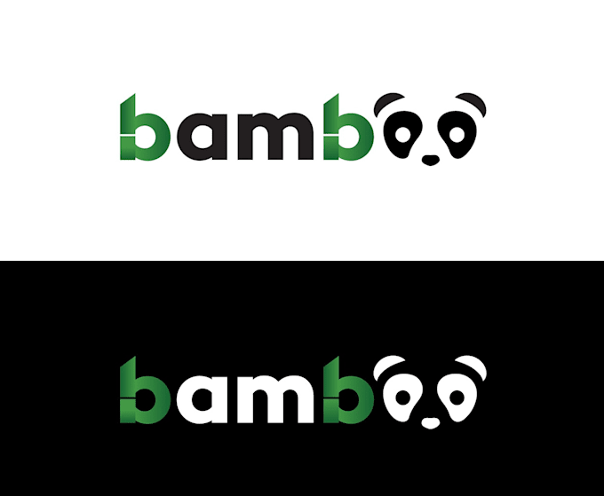develop a contemporary bamboo logo for your company