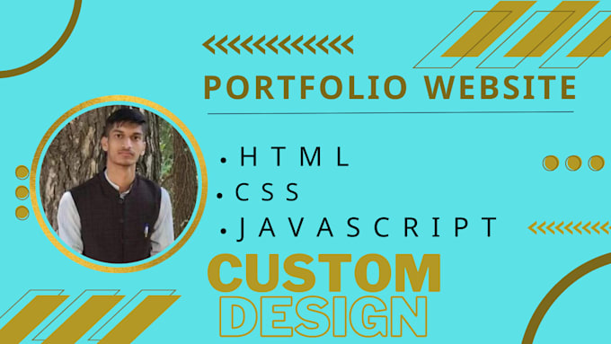 Create personal portfolio website using html css javascript by ...