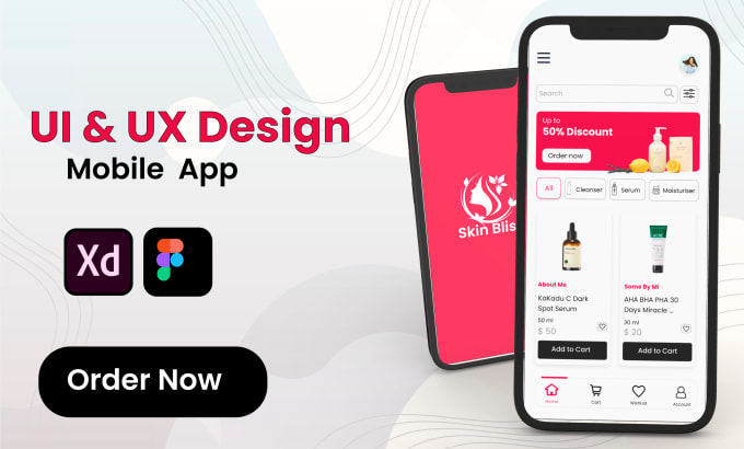Provide modern and user friendly ui ux design for mobile app by Ny_uiux ...