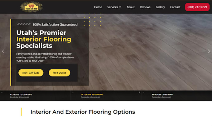 design flooring website tile website flooring wordpress website