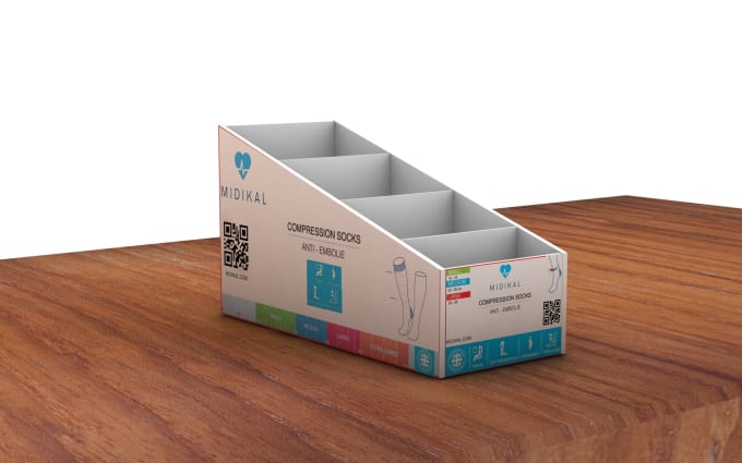 make product display, countertop, retail display
