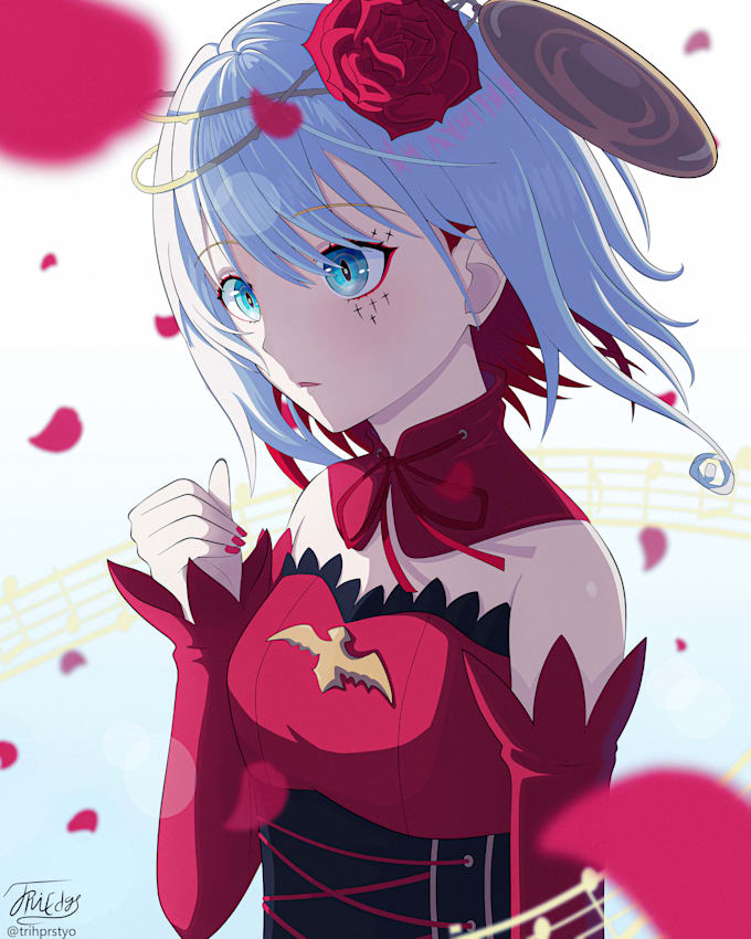 draw anime illustration, fan art, and original character