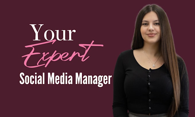 be your professional social media marketing manager and content creator