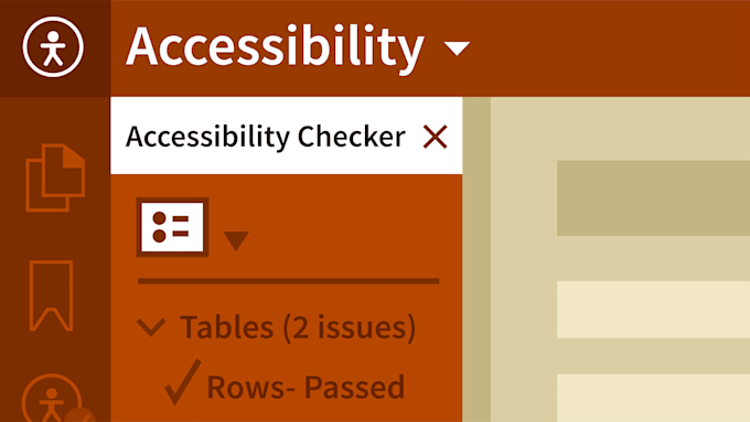 manually tagged and test the PDF ua section 508, wcag and fix all issues