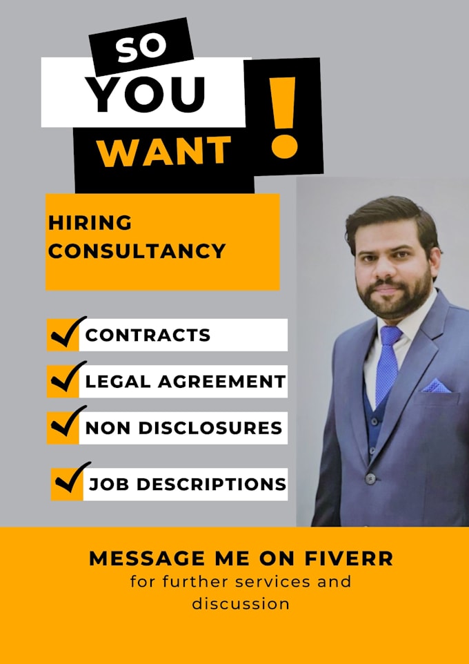 Write job descriptions and job contracts for your employees by adnan512