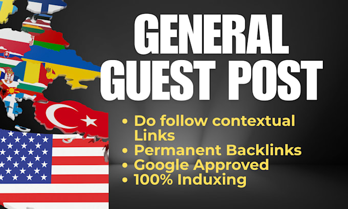 publish the do follow general  guest post with high da or DR