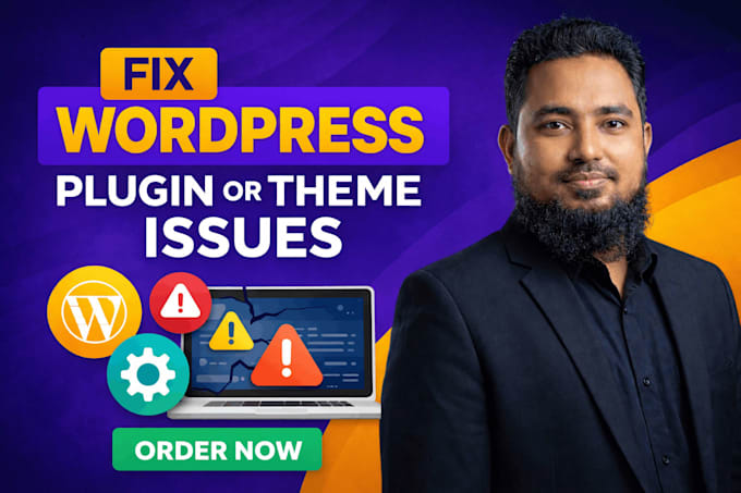 fix wordpress plugin or theme issues