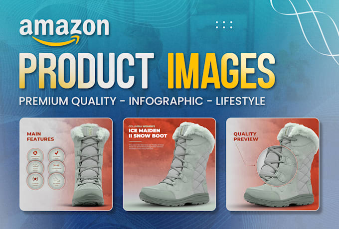 design stunning amazon product infographic images