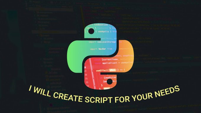 Create python script for your needs by Sergiuszzapolny | Fiverr