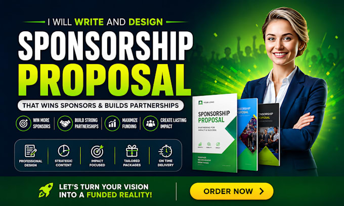 craft sponsorship proposals and funding proposals