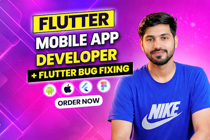 building mobile app in flutter and flutter bug fix