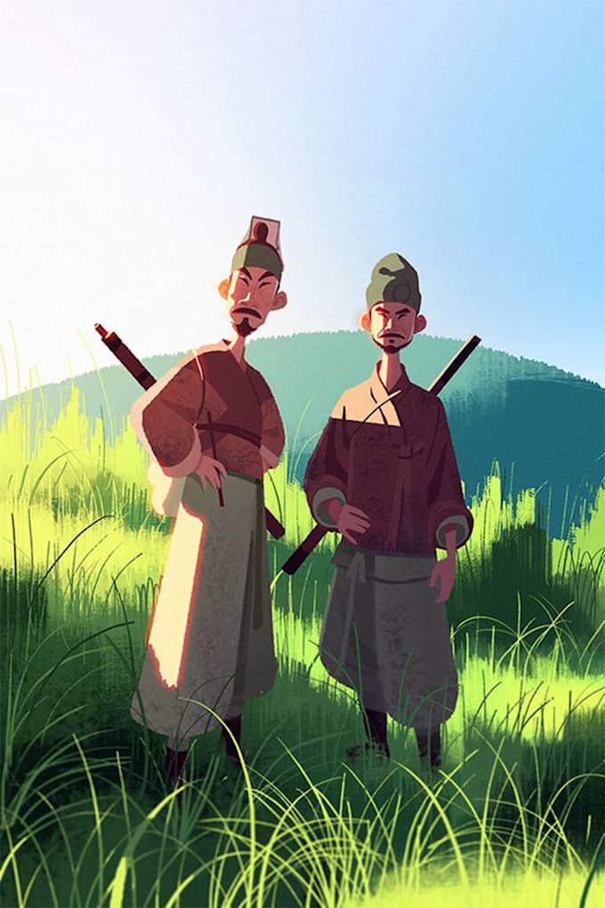 create cartoon illustrations, character designs with advance for you