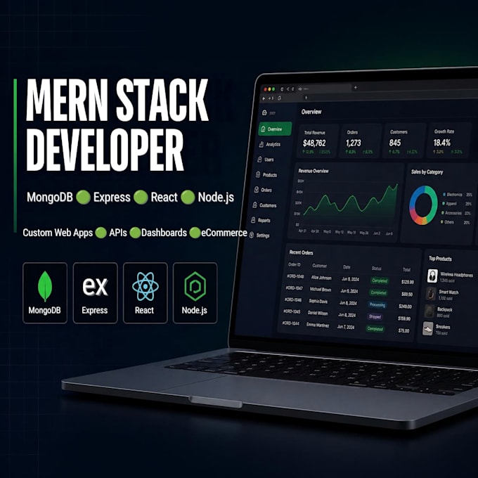 develop a mern stack web application