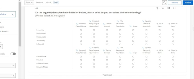 professional survey design and scripting custom survey