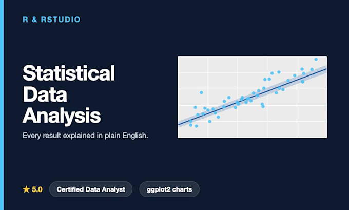 do statistical data analysis in r, rstudio with data visualization