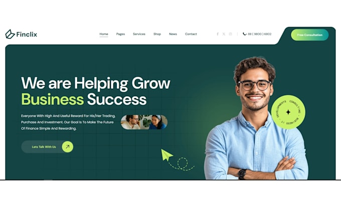 build accountant, bookkeeper website