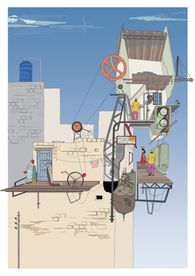 draw architecture illustrations, floor plans, and cad drawings