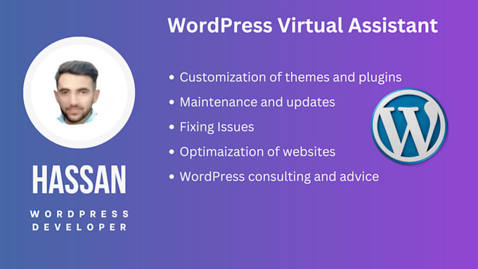 be wordpress virtual assistance for your website