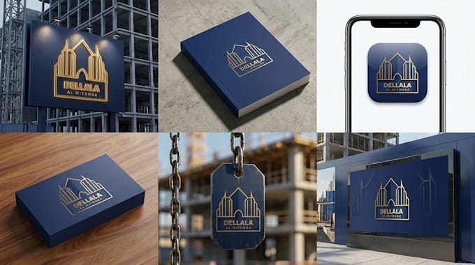 design a modern minimalist logo with brand identity
