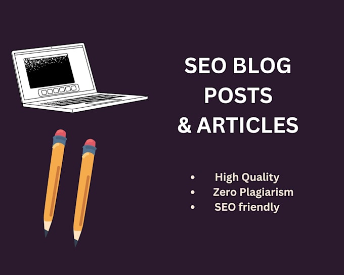 Craft seo optimized blog posts for your website by Aroojasim5 | Fiverr