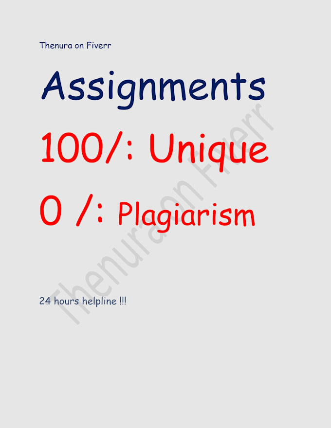 do your writing assignment and others