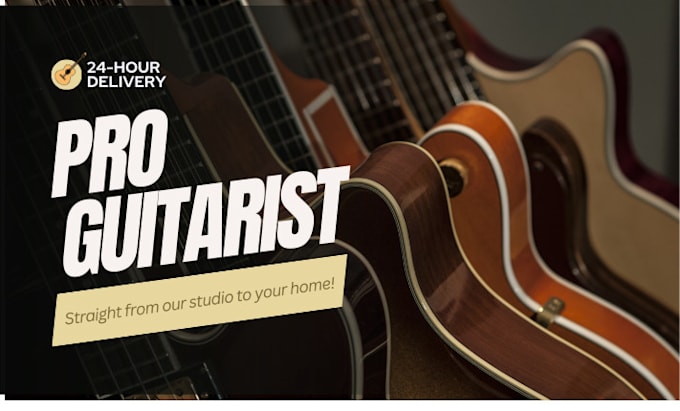 be your pro acoustic and electric guitarist