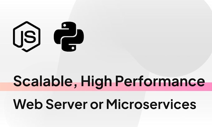 build a scalable high performance backend server