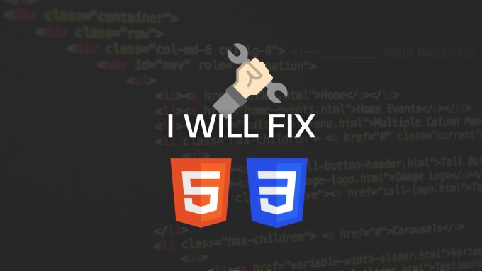 Solve problems in your html and css code by Martingallelli | Fiverr