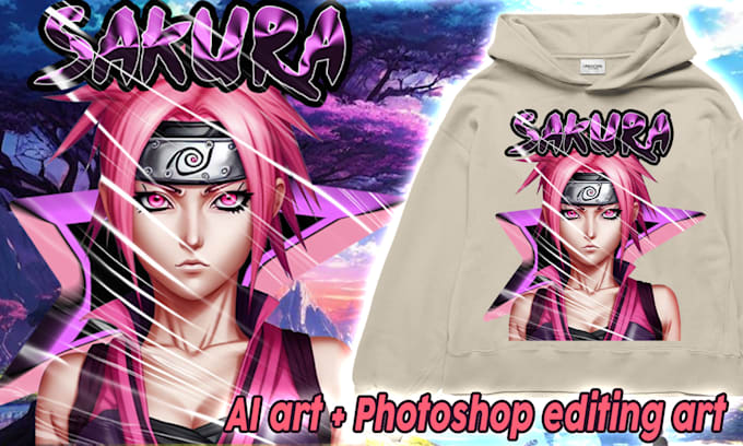 Review I will make high quality digital art advanced ai mixed with photoshop