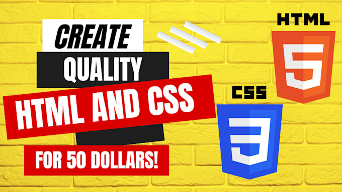 Code html and css for a website by Willyum23 | Fiverr