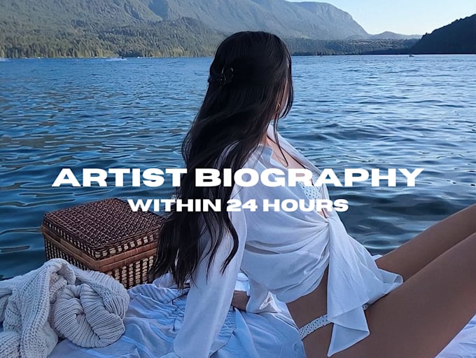 write a professional artist biography within 24 hours