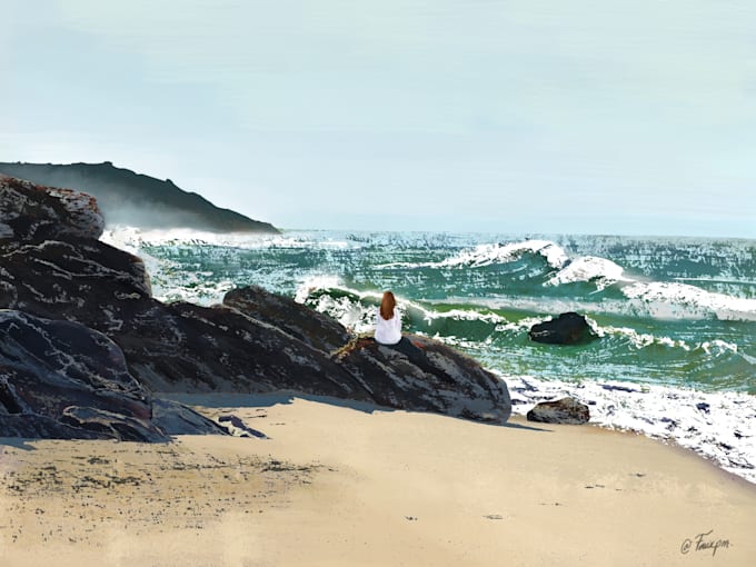 Create and design a custom environmental concept art for you by Fauxpm ...