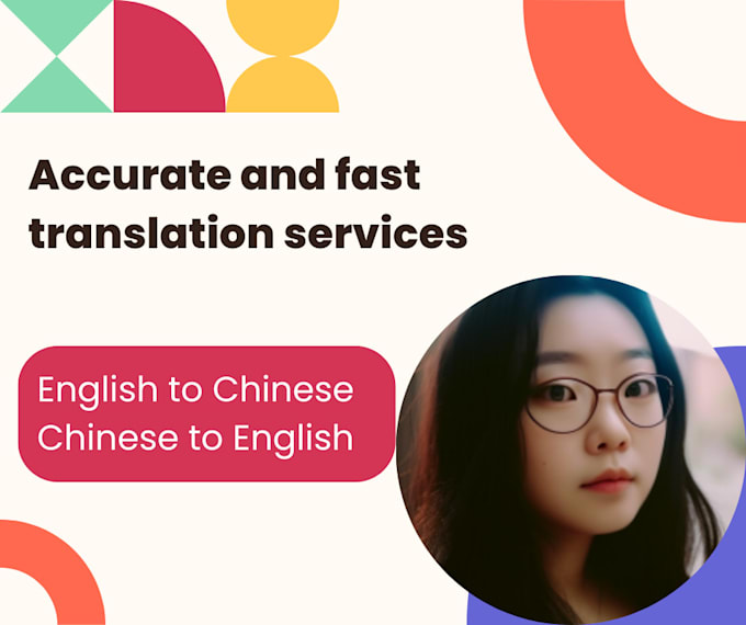 Provide professional english to chinese mandarin translation services
