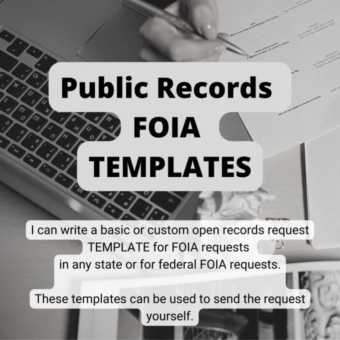 Create customized public records or foia request templates by Aimeectx