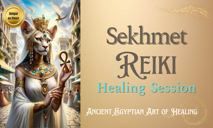 send powerful healing kemetic, sekhmet reiki energy