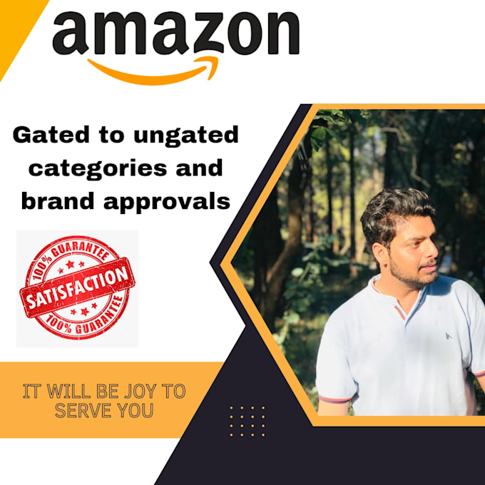 Do amazon gated categories to ungated and brand approval by