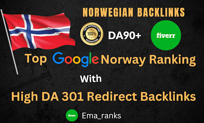 create high da norwegian SEO backlinks for google norway ranking