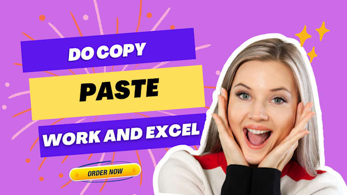 Do copy paste work and excel by Manishsankhala | Fiverr