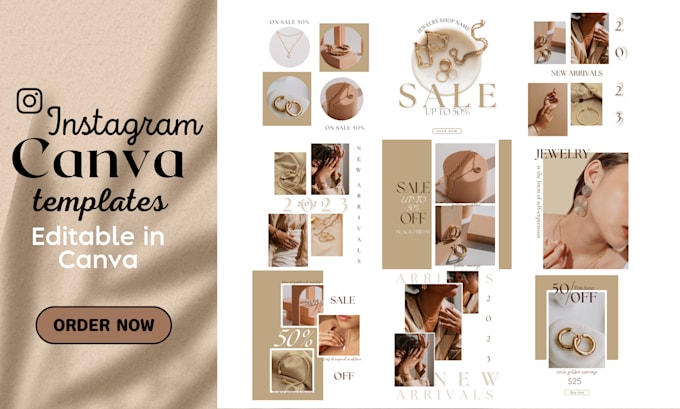 Design instagram templates for social media posts in canva by ...