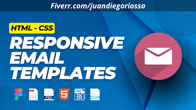 Convert figma psd pdf png jpeg to html email template by