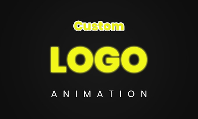 2d custom logo intro animation in 4k