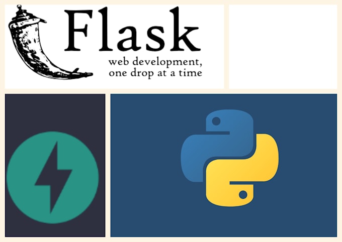 do backend development using python flask and API development using fastapi