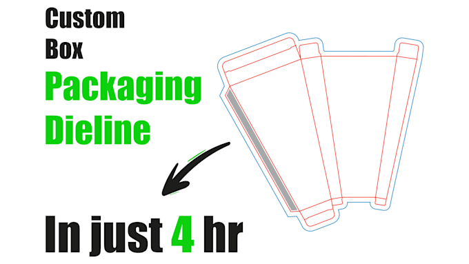 do professional box dieline for your product packaging