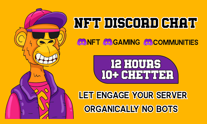 chat and engagement with your nft and crypto server