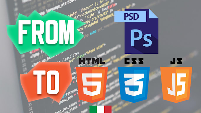Convert your psd project to html 5, css 3 and js by Nslweb | Fiverr
